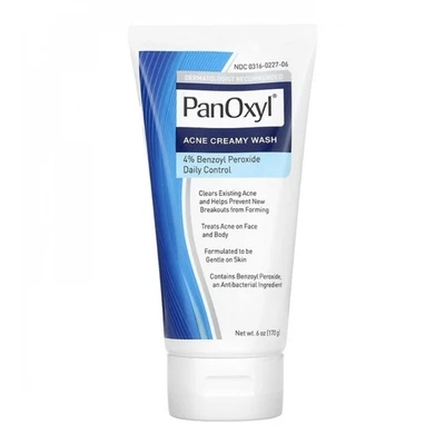 غسول كريمي لحب الشباب بنزويل بيروكسيد 4% من بانوكسيل - 170ج