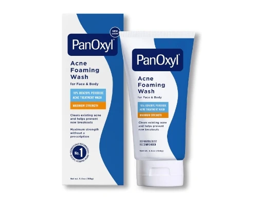 غسول رغوي لحب الشباب بنزويل بيروكسيد 10% من بانوكسيل - 156غ