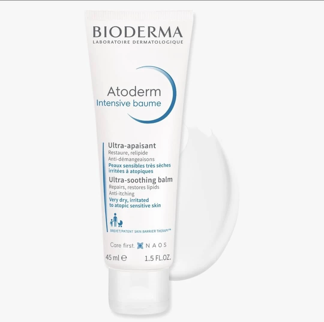 بلسم مرطب أتوديرم مكثف للبشرة شديدة الجفاف و الإكزيما من بايوديرما -45مل